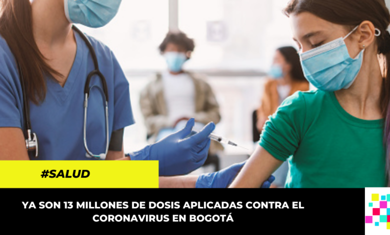 Bogotá alcanzó el 89,7% de avance en la meta de inmunización contra el Covid-19