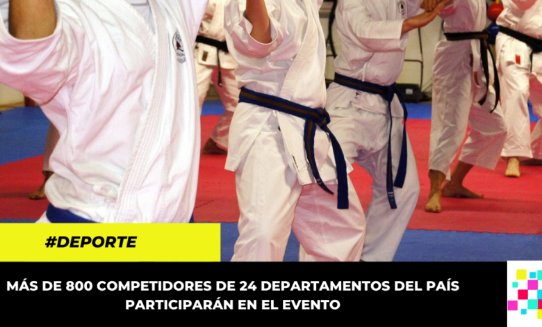 Campeonato Nacional Interligas e Interclubes de Karate se realizará este año en Zipaquirá