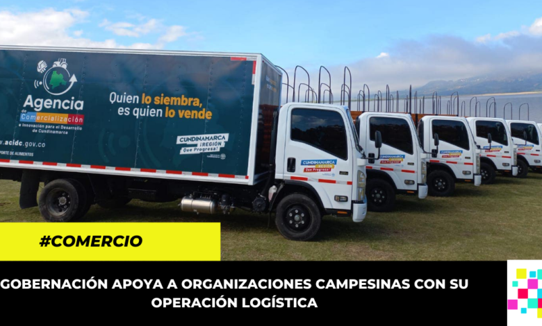 Cundinamarca brinda flota de transporte para mejorar las condiciones logísticas del sector agropecuario