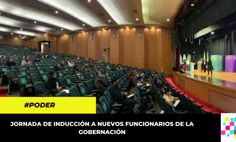 Gobernación de Cundinamarca capacita a sus nuevos funcionarios