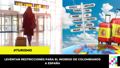 Colombianos ya no tendrán restricciones para el ingreso a España