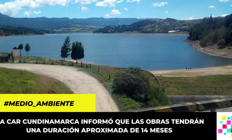 Comienzan obras de mantenimiento en el Embalse del Sisga