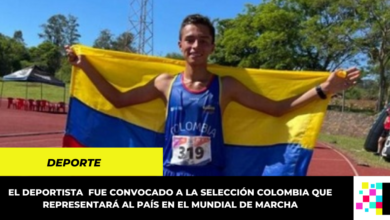 ¡Orgullo Cundinamarqués! Julián Alfonso representará al país en el Mundial de Marcha de Muscat