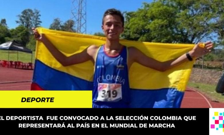 ¡Orgullo Cundinamarqués! Julián Alfonso representará al país en el Mundial de Marcha de Muscat