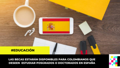 Nueva convocatoria para 594 colombianos que deseen estudiar en España