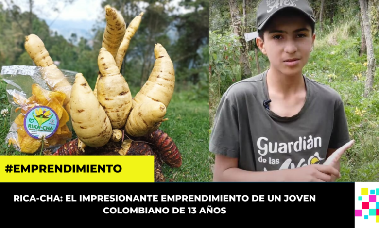 Joven Colombiano crea emprendimiento a base de arracacha