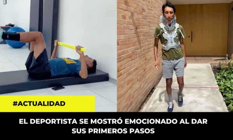 Vídeo: Así va la recuperación de Egan Bernal tras sufrir grave accidente