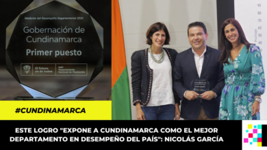 Cundinamarca recibe reconocimiento como el mejor departamento en desempeño del país