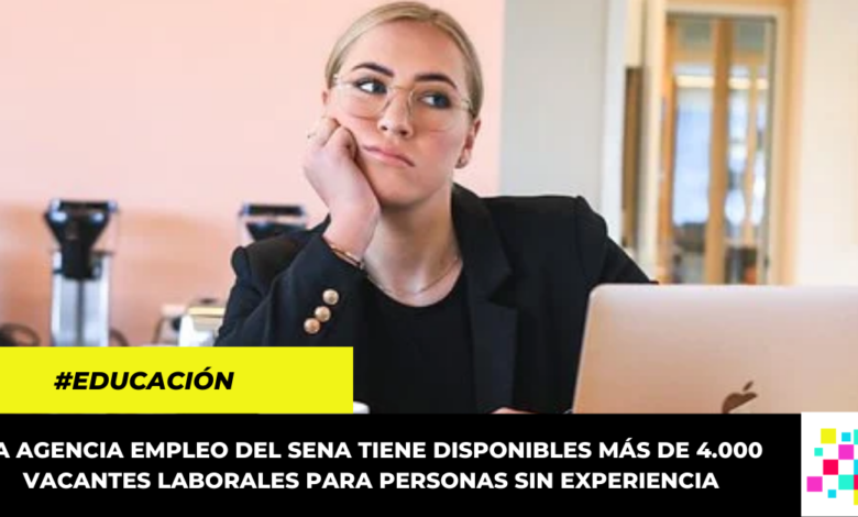 Nueva convocatoria de empleo SENA para personas sin experiencia