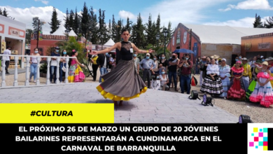 Bailarines cundinamarqueses participarán en Carnaval de Barranquilla