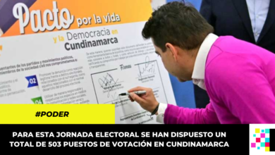 Cundinamarca lista para las primeras elecciones de 2022