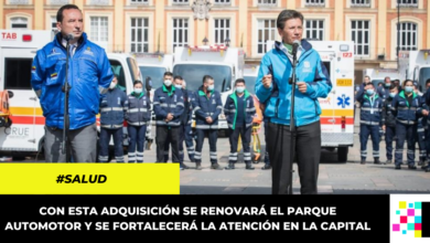 Alcaldía de Bogotá adquirió 151 nuevas ambulancias