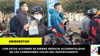 Secretaría de transporte y movilidad entregó elementos para fortalecer la seguridad vial