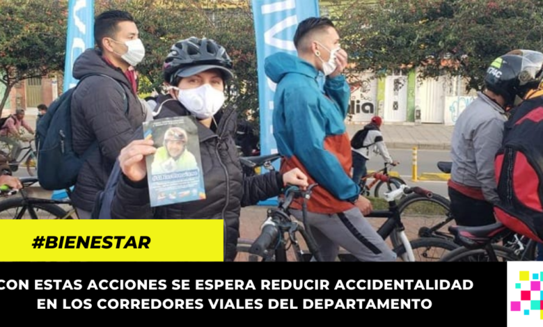 Secretaría de transporte y movilidad entregó elementos para fortalecer la seguridad vial