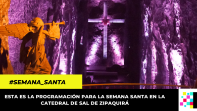 Comienza la Semana Santa en la Catedral de Sal de Zipaquirá