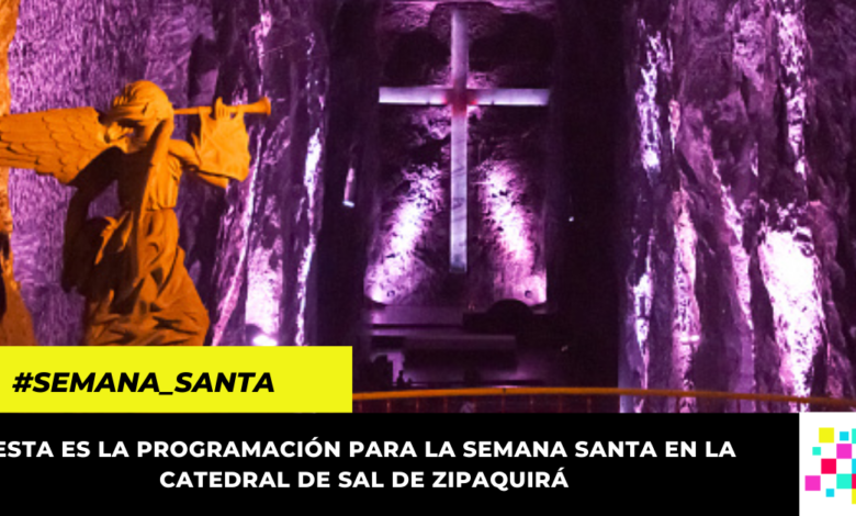 Comienza la Semana Santa en la Catedral de Sal de Zipaquirá