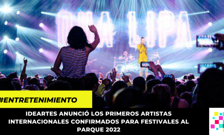 Estos son los primeros artistas internacionales confirmados para los festivales al parque 2022