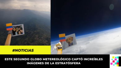 Galería: Estas son las imágenes que captó el joven colombiano que envió un globo a la estratósfera