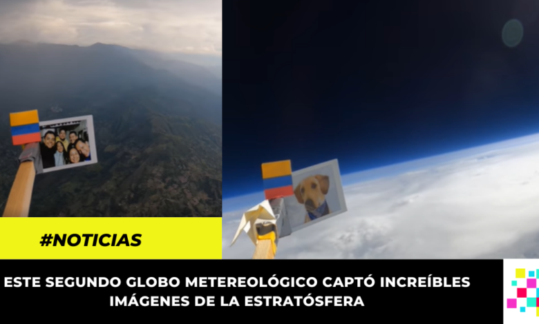 Galería: Estas son las imágenes que captó el joven colombiano que envió un globo a la estratósfera