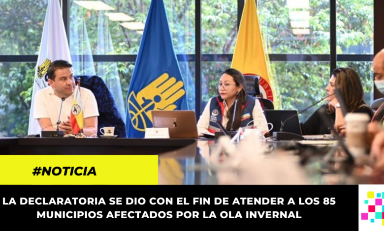 Cundinamarca decreta calamidad pública por ola invernal