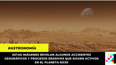 NASA revela impresionantes imágenes de Marte