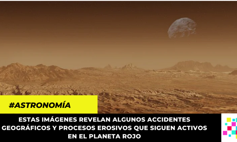 NASA revela impresionantes imágenes de Marte