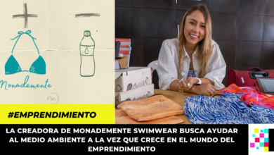 Emprendedora colombiana transforma botellas plásticas en vestidos de baño. Conozca su historia