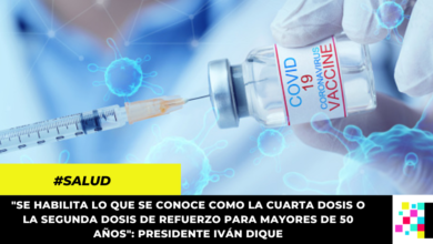 Aprobada 4ta dosis contra el Covid-19 para mayores de 50 años