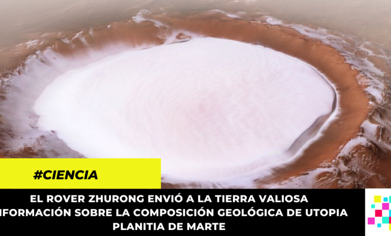 Explorador Chino encuentra evidencia de agua en Marte