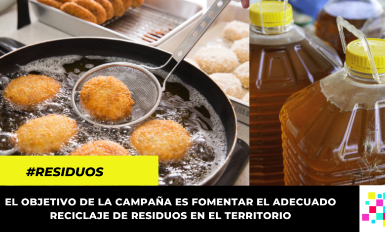 Así puede participar en la campaña de la CAR para la gestión adecuada del aceite de cocina usado