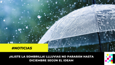 Lluvias en Colombia se extenderán hasta diciembre: IDEAM