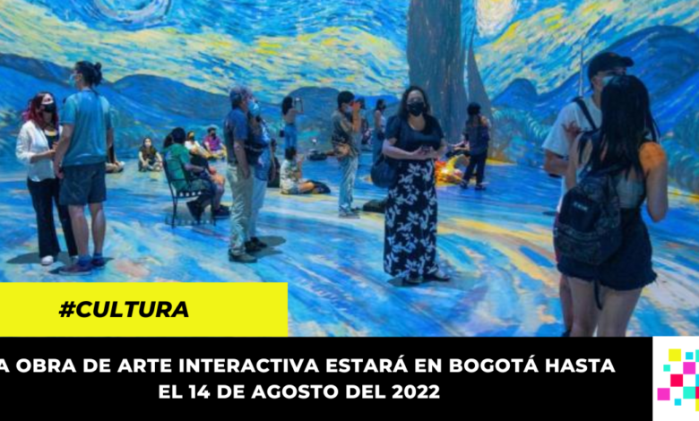 En Bogotá se inauguró Beyond Van Gogh: una obra de arte inmersiva