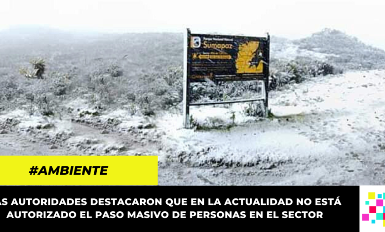 Tras nevada, aumentó el turismo en el Páramo del Sumapaz