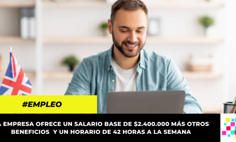 Nueva convocatoria de empleo: si tienes inglés B1, esta oportunidad es para ti