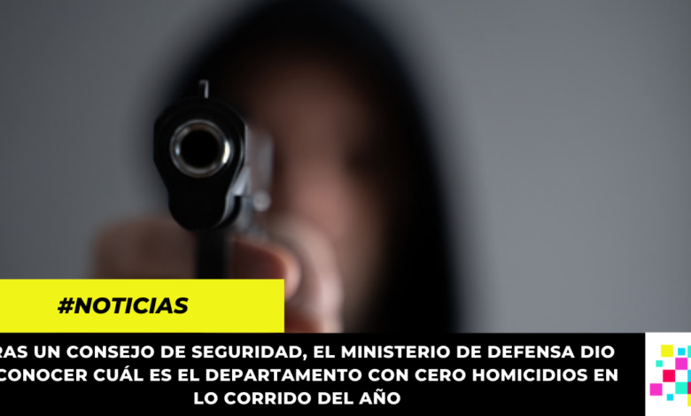 Este es el único departamento en Colombia con cero homicidios en el año