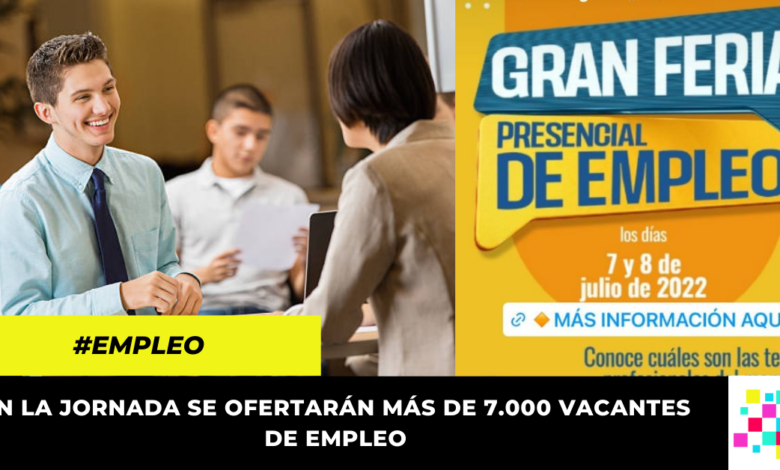 No se pierda la Gran Feria de Empleo presencial en la Gobernación de Cundinamarca esta semana