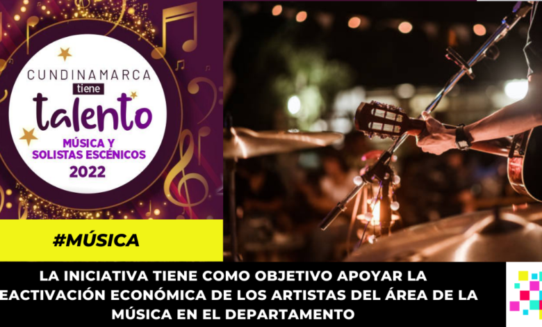 ¡Cundinamarca tiene talento! Una convocatoria que premia el arte musical