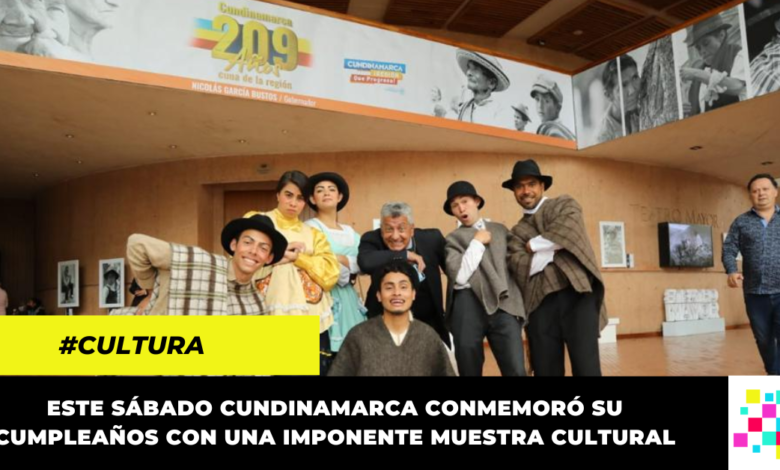 Así celebró Cundinamarca su aniversario número 209