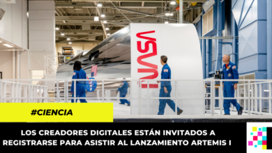 Creadores digitales podrán participar en la misión Artemis I de la NASA