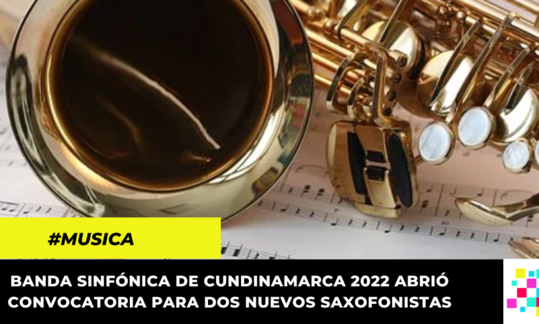 Banda Sinfónica de Cundinamarca en búsqueda de dos nuevos músicos instrumentistas