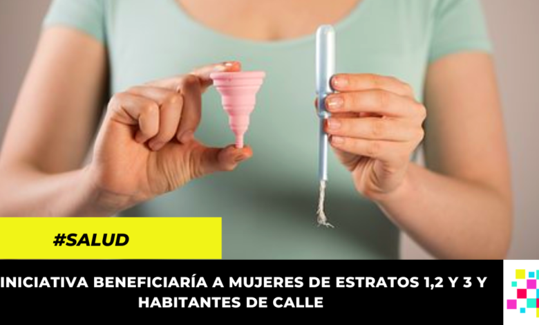 Radicado Proyecto de ley que busca que productos de higiene menstrual sean de entrega gratuita