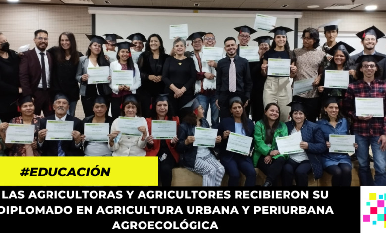 Jardín Botánico de Bogotá graduó 32 agricultores y agricultoras urbanas en su primera promoción