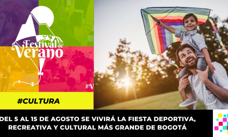 No se pierda la programación del Festival de Verano en Bogotá