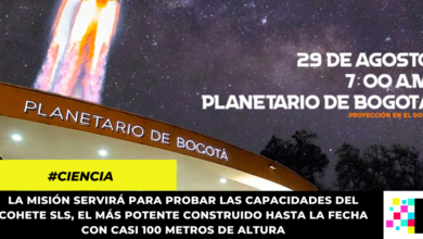 Planetario de Bogotá transmitirá el despegue de la misión Artemis-1 de la NASA