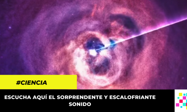 NASA revela sonido nunca antes escuchado de un agujero negro