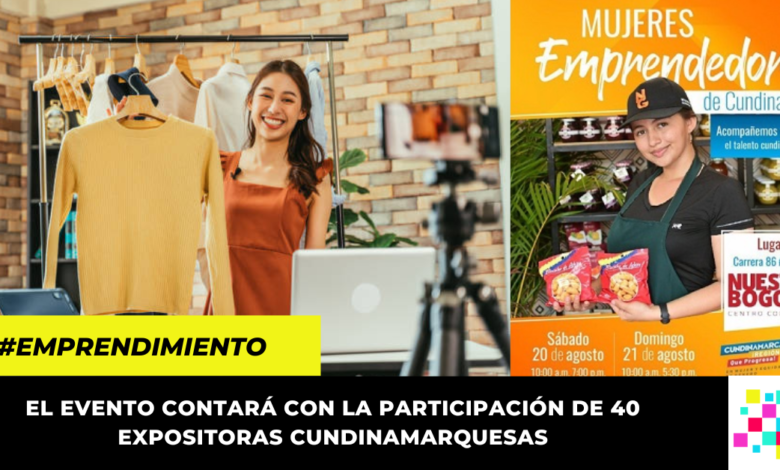 Apoya el talento de la región en la Expo feria “Mujeres emprendedoras de Cundinamarca”