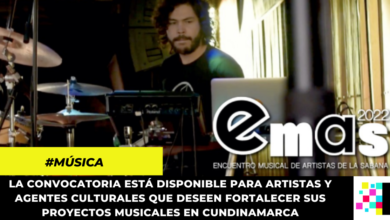 Convocatoria EMAS 2022: Si eres artista musical de la sabana, esta oportunidad es para ti