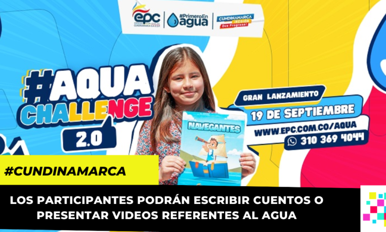 Cundinamarca lanza ‘AquaChallenge 2.0’ para niños y jóvenes del departamento