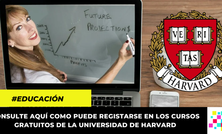 Universidad de Harvard ofrece cursos en línea gratuitos sin necesidad de saber inglés