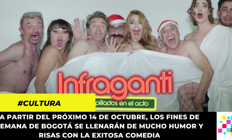 Con un elenco de lujo, llegará al Teatro Astor Plaza la comedia 'Infraganti'